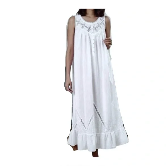 VTG. Eileen West Moonlight Sonata Pale Lavender Long Nightgown & Robe. PS. - Picture 2 of 16